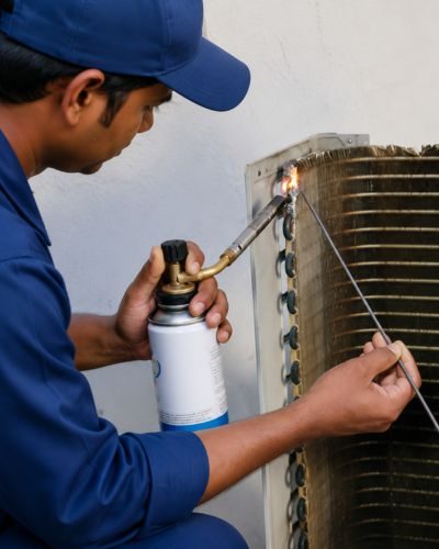 AC Gas Leak Repair