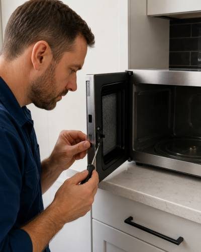 Microwave Door Switch Repair Image