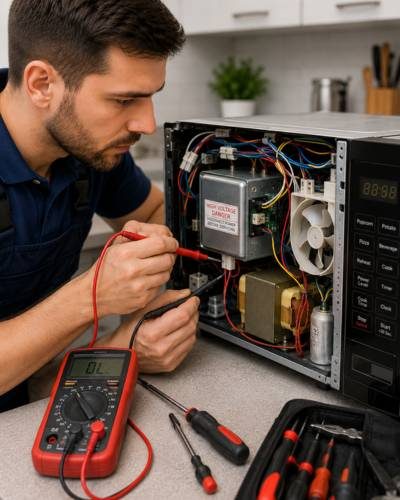 Microwave Power Fault Repair Image