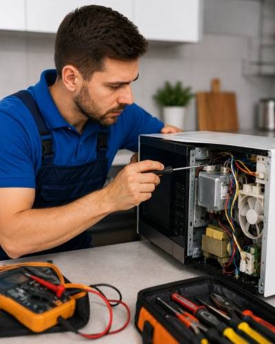Microwave Sparking Repair Image