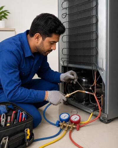 Refrigerator Gas Leak Repair Image