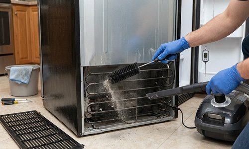 atoz-appliances-repair-Fridge Condenser Cleaning and Cooling Maintenance