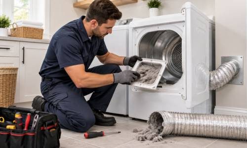 Dryer Airflow and Ventilation Repair in Palm Jumeirah