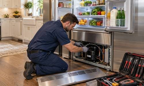 Emergency fridge repair in Remraam